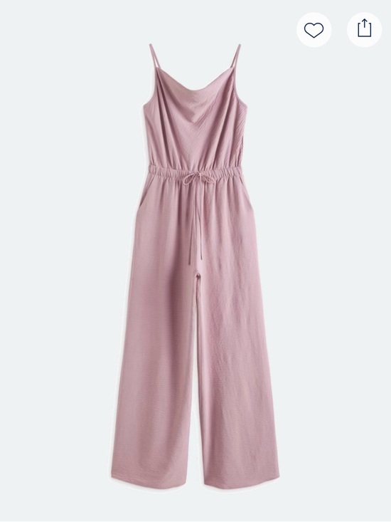 GILLI - Sinead Cowl Neck Jumpsuit - Large - Pink